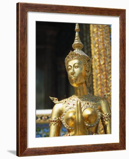 Grand Palace and Emerald Buddha Temple-Angelo Cavalli-Framed Photographic Print