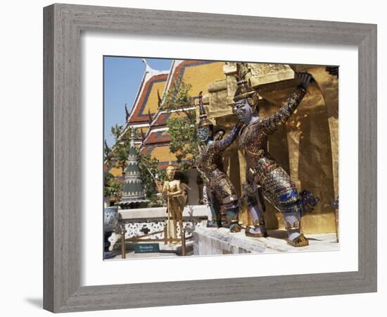 Grand Palace, Bangkok, Thailand, Southeast Asia-Charcrit Boonsom-Framed Photographic Print