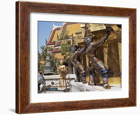 Grand Palace, Bangkok, Thailand, Southeast Asia-Charcrit Boonsom-Framed Photographic Print