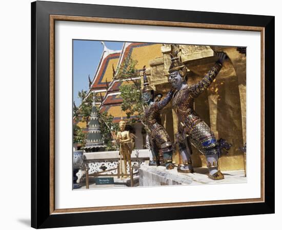 Grand Palace, Bangkok, Thailand, Southeast Asia-Charcrit Boonsom-Framed Photographic Print