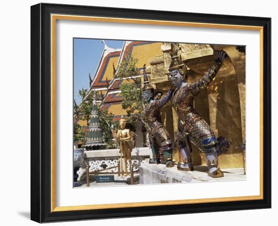 Grand Palace, Bangkok, Thailand, Southeast Asia-Charcrit Boonsom-Framed Photographic Print