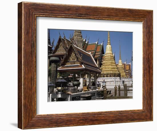 Grand Palace, Bangkok, Thailand, Southeast Asia-Charcrit Boonsom-Framed Photographic Print