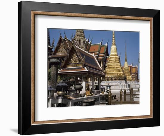 Grand Palace, Bangkok, Thailand, Southeast Asia-Charcrit Boonsom-Framed Photographic Print