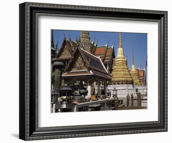 Grand Palace, Bangkok, Thailand, Southeast Asia-Charcrit Boonsom-Framed Photographic Print