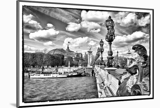 Grand Palais and The Seine River - Paris - France-Philippe Hugonnard-Mounted Photographic Print