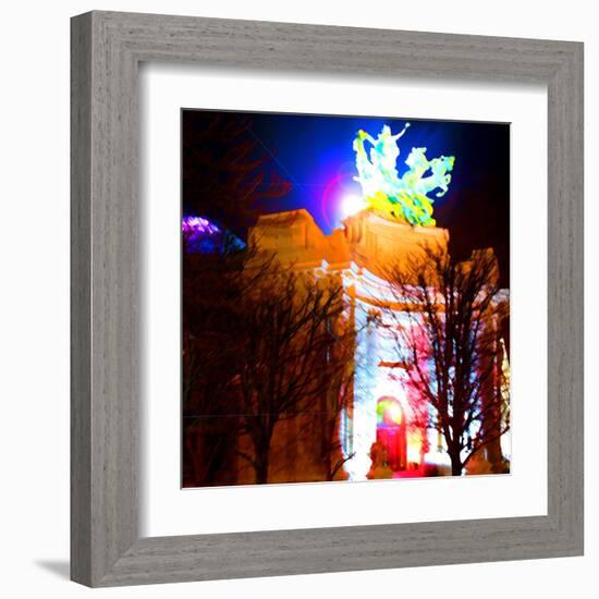 Grand Palais Night, Paris-Tosh-Framed Art Print