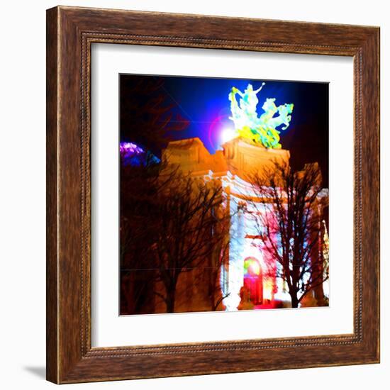 Grand Palais Night, Paris-Tosh-Framed Art Print