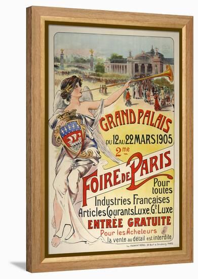 Grand Palais-null-Framed Premier Image Canvas