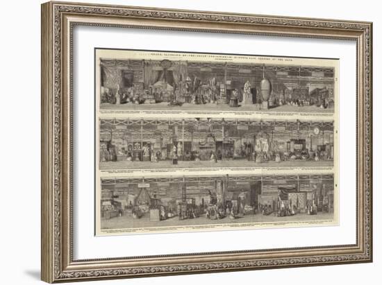 Grand Panorama of the Great Exhibition, North-East Portion of the Nave-null-Framed Giclee Print