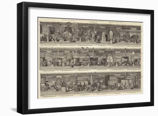 Grand Panorama of the Great Exhibition, North-East Portion of the Nave-null-Framed Giclee Print