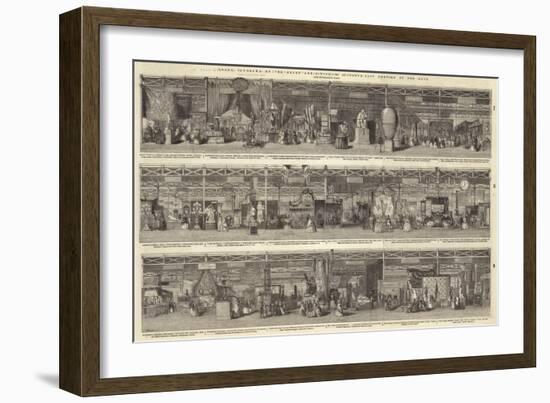 Grand Panorama of the Great Exhibition, North-East Portion of the Nave-null-Framed Premium Giclee Print