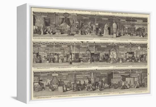 Grand Panorama of the Great Exhibition, North-East Portion of the Nave-null-Framed Premier Image Canvas