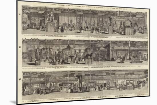 Grand Panorama of the Great Exhibition, North-East Portion of the Nave-null-Mounted Giclee Print