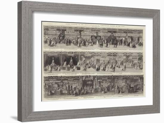 Grand Panorama of the Great Exhibition, South-East Portion of the Nave-null-Framed Giclee Print