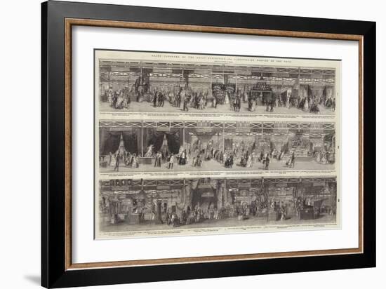 Grand Panorama of the Great Exhibition, South-East Portion of the Nave-null-Framed Giclee Print