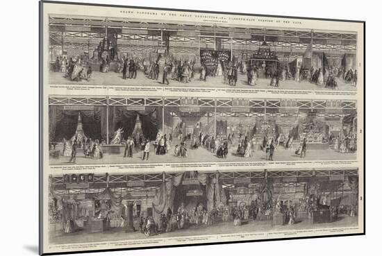 Grand Panorama of the Great Exhibition, South-East Portion of the Nave-null-Mounted Giclee Print