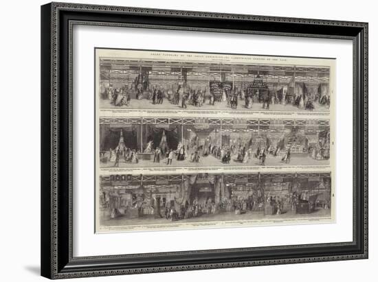 Grand Panorama of the Great Exhibition, South-East Portion of the Nave-null-Framed Giclee Print