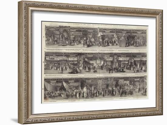 Grand Panorama of the Great Exhibition, South-East Portion of the Nave-null-Framed Giclee Print