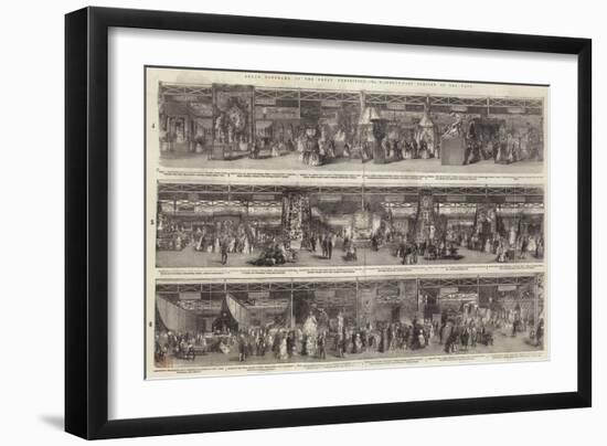 Grand Panorama of the Great Exhibition, South-East Portion of the Nave-null-Framed Giclee Print