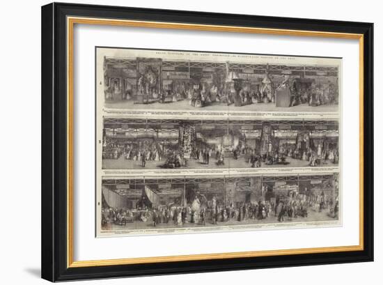 Grand Panorama of the Great Exhibition, South-East Portion of the Nave-null-Framed Giclee Print