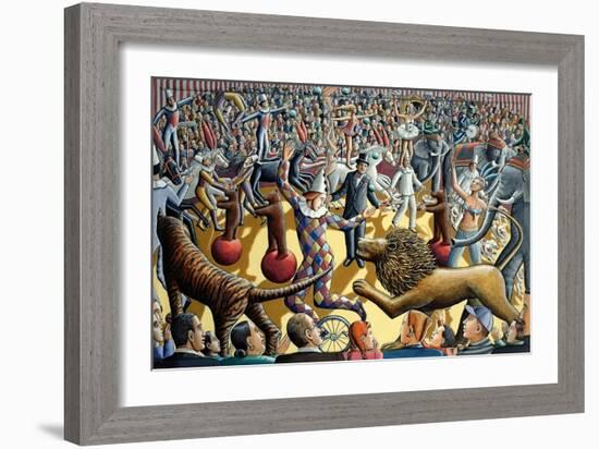 Grand Parade, 2004-PJ Crook-Framed Giclee Print