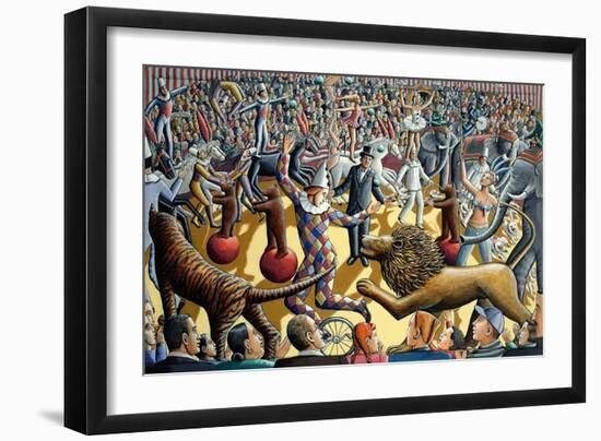 Grand Parade, 2004-PJ Crook-Framed Giclee Print