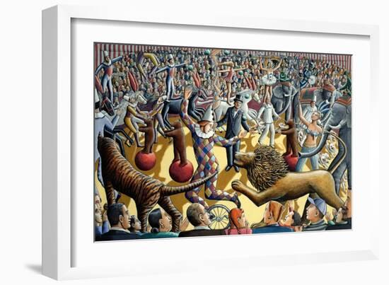 Grand Parade, 2004-PJ Crook-Framed Giclee Print