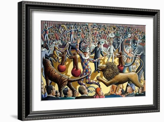 Grand Parade, 2004-PJ Crook-Framed Giclee Print