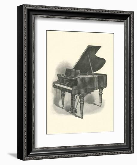 Grand Piano-null-Framed Premium Giclee Print