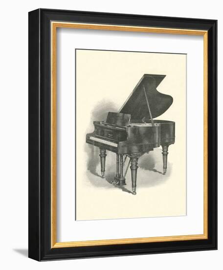 Grand Piano-null-Framed Premium Giclee Print