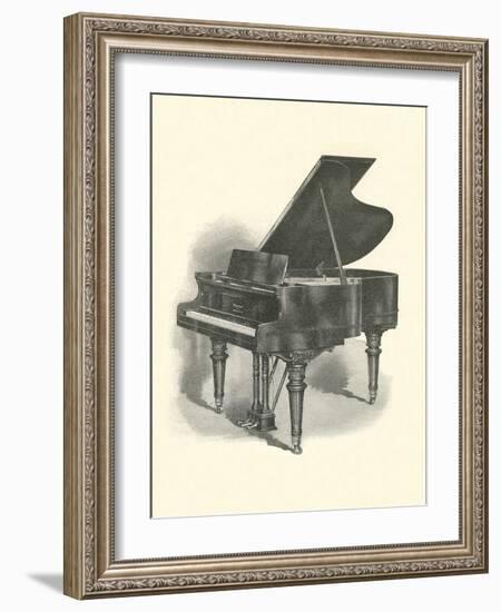 Grand Piano-null-Framed Art Print