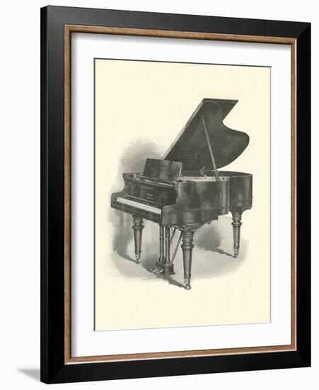 Grand Piano-null-Framed Art Print