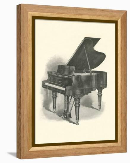 Grand Piano-null-Framed Stretched Canvas