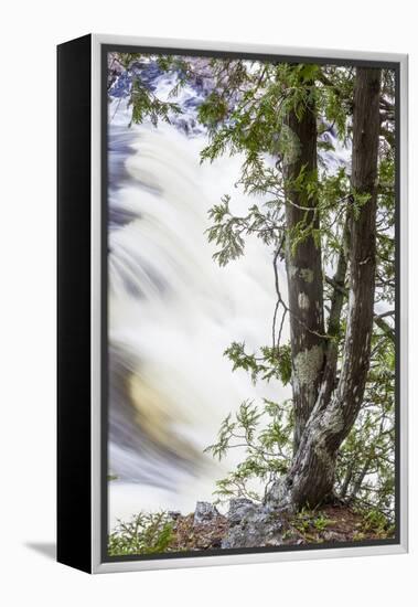 Grand Pitch on the East Branch of the Penobscot River-Jerry and Marcy Monkman-Framed Premier Image Canvas