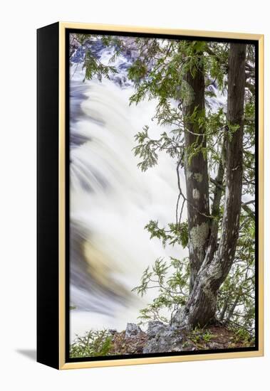 Grand Pitch on the East Branch of the Penobscot River-Jerry and Marcy Monkman-Framed Premier Image Canvas