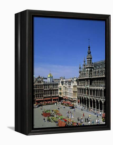 Grand Place, Brussels, Belgium-Rex Butcher-Framed Premier Image Canvas