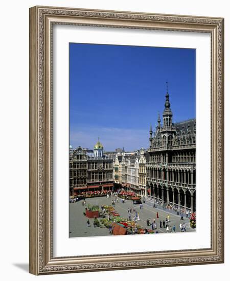 Grand Place, Brussels, Belgium-Rex Butcher-Framed Photographic Print