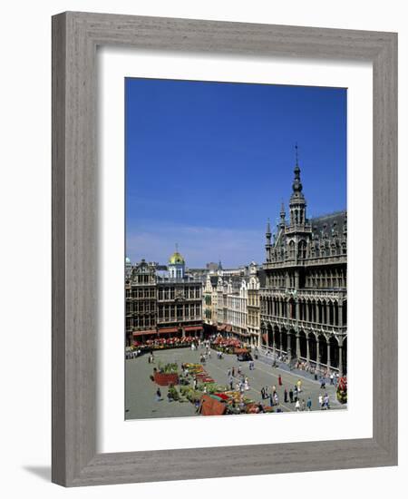 Grand Place, Brussels, Belgium-Rex Butcher-Framed Photographic Print