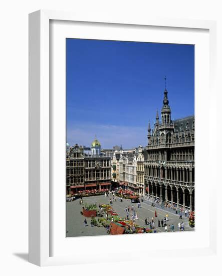 Grand Place, Brussels, Belgium-Rex Butcher-Framed Photographic Print