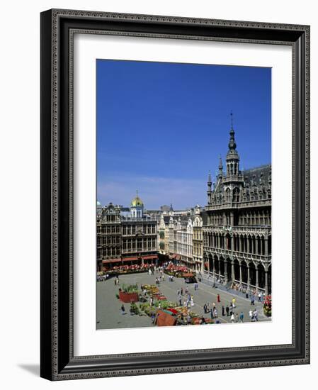 Grand Place, Brussels, Belgium-Rex Butcher-Framed Photographic Print