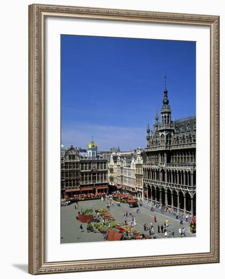 Grand Place, Brussels, Belgium-Rex Butcher-Framed Photographic Print