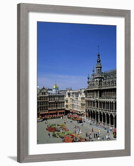 Grand Place, Brussels, Belgium-Rex Butcher-Framed Photographic Print