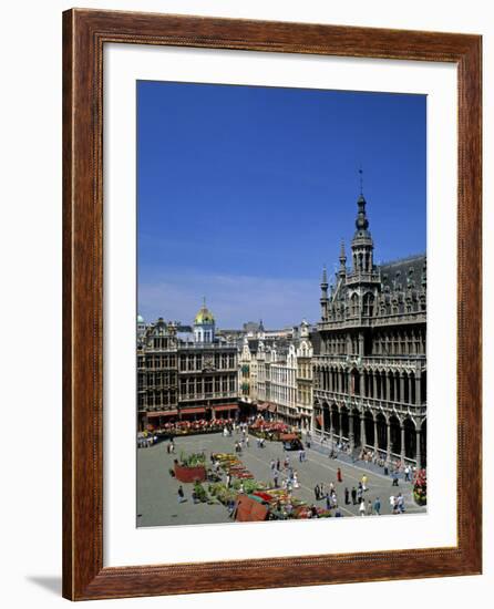 Grand Place, Brussels, Belgium-Rex Butcher-Framed Photographic Print