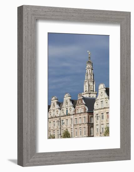 Grand Place Buildings in the Morning, Arras, Pas De Calais, France-Walter Bibikow-Framed Photographic Print