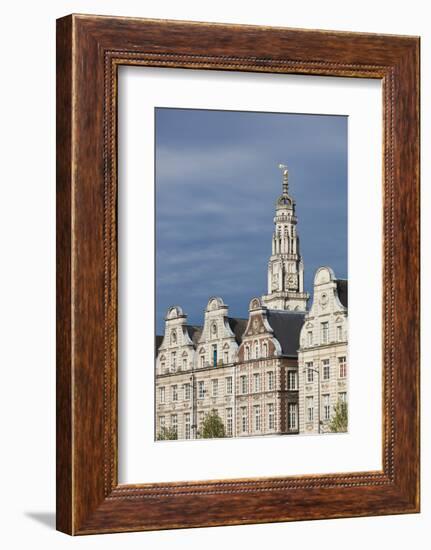 Grand Place Buildings in the Morning, Arras, Pas De Calais, France-Walter Bibikow-Framed Photographic Print