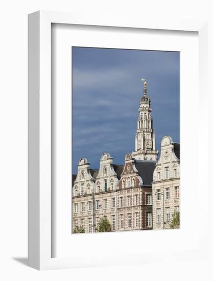 Grand Place Buildings in the Morning, Arras, Pas De Calais, France-Walter Bibikow-Framed Photographic Print