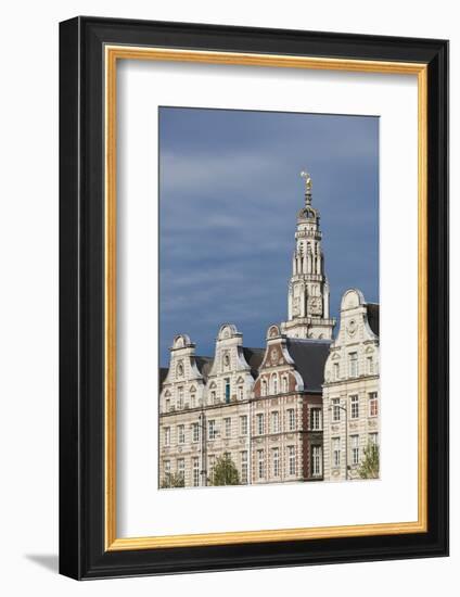 Grand Place Buildings in the Morning, Arras, Pas De Calais, France-Walter Bibikow-Framed Photographic Print