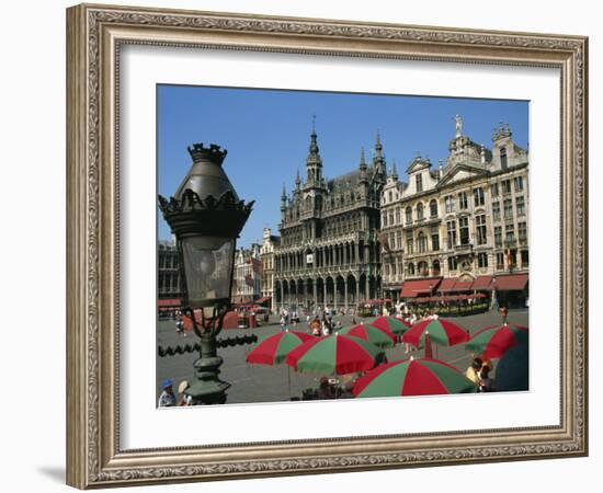 Grand Place, UNESCO World Heritage Site, Brussels, Belgium, Europe-Ken Gillham-Framed Photographic Print