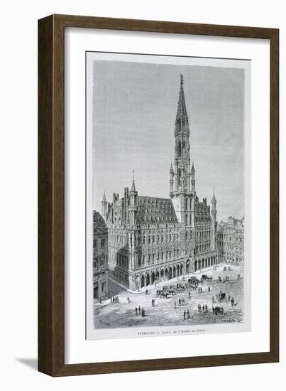 Grand Place-null-Framed Giclee Print