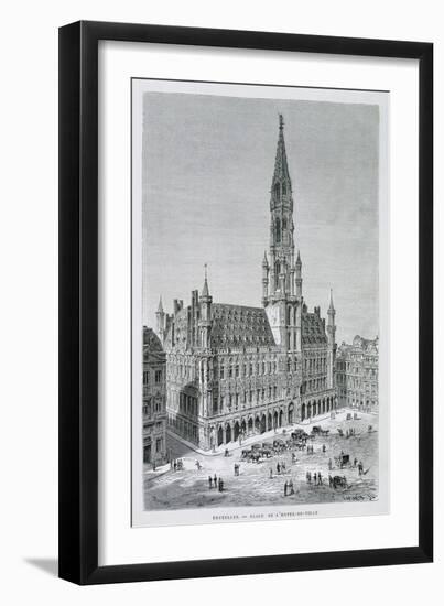 Grand Place-null-Framed Giclee Print